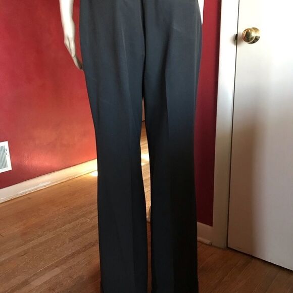 Thalian dress pants cuffed size 6 grey gorpcore flare cuffed leg - Picture 3 of 4